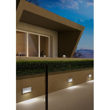 Redo 90009 - LED spoljašnja orijentaciona svetiljka TAMPA LED/11W/230V IP54 bela