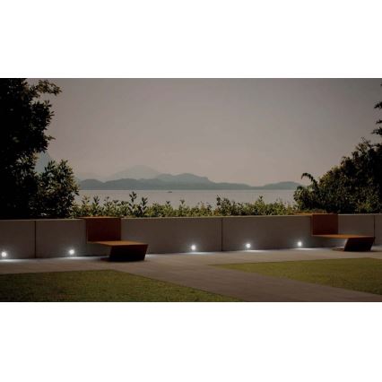 Redo 90044 - LED ugradno spoljašnje svetlo INCAS LED/2,3W/230V IP65