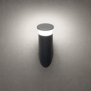 Redo 90073 - LED spoljašnje zidno svetlo ALGON LED/9W/230V IP65 crno