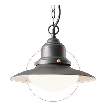 Redo 90094 - Rezervna prigušiva za luster i lampu ELIO, bela