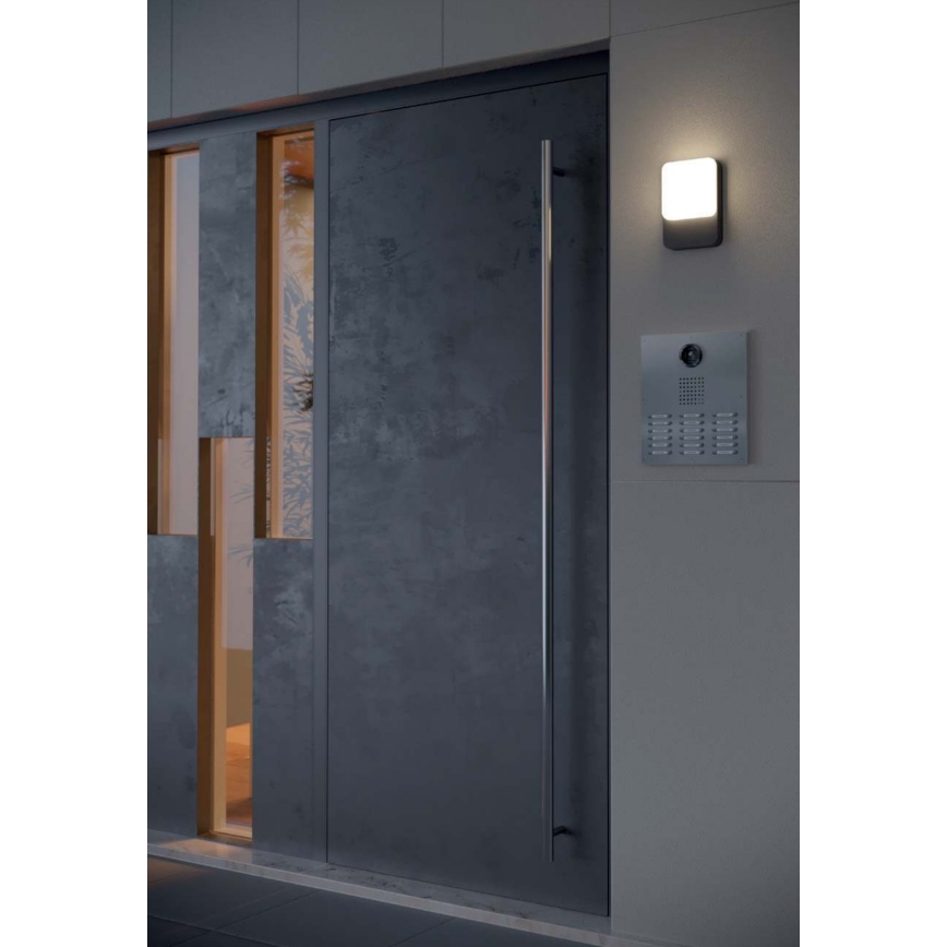 Redo 90129 - Spoljno zidno LED svetlo COLIN LED/9W/230V 3000K IP54 antracit