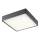 Redo 90158 - LED spoljašnje plafonsko svetlo MARINA LED/16W/230V 29,6x29,6 cm IP65 antracit