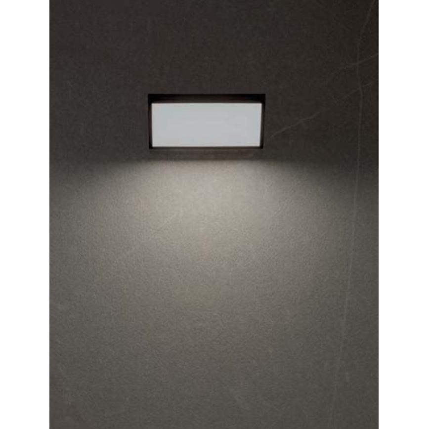 Redo 90159 - Spoljašnje LED zidno svetlo MAKO LED/12W/230V IP65