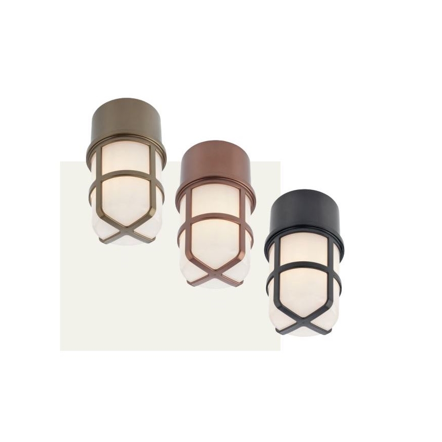 Redo 90195 - Spoljno reflektorsko svetlo TRITON 1xE27/28W/230V IP54 crna