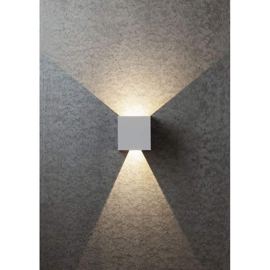 Redo 90294 - LED Spoljašnje zidno svetlo VARY 2xLED/10W/230V 3000K IP54 belo
