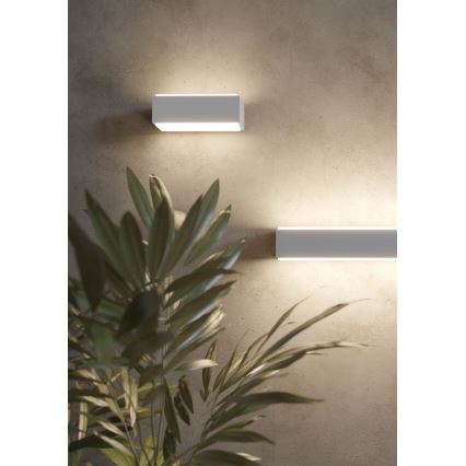 Redo 90400 - LED Spoljašnje zidno svetlo DASH LED/9W/230V 4000K IP65 bela