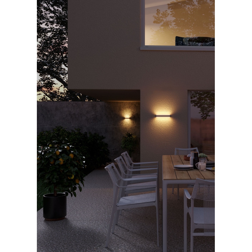 Redo 90404 - LED spoljno zidno svetlo DASH LED/9W/230V 4000K IP65 braon