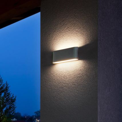 Redo 90452 - LED spoljna zidna svetiljka KLIPPE LED/24W/230V 3000K IP54 antracit