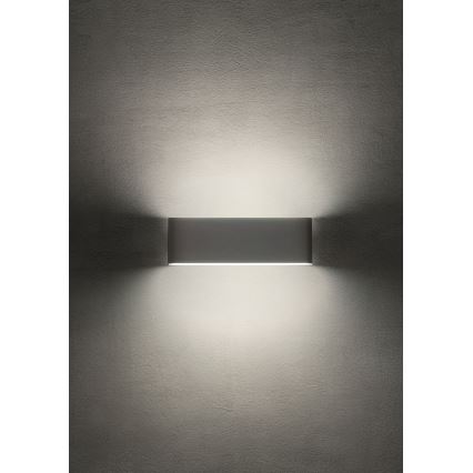 Redo 90452 - LED spoljna zidna svetiljka KLIPPE LED/24W/230V 3000K IP54 antracit