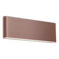 Redo 90453 - KLIPPE spoljno zidno LED svetlo 24W/230V 3000K IP54 braon
