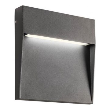 Redo 90479 - LED Spoljašnje zidno svetlo LANDER LED/6W/230V IP54 antracit