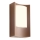 Redo 90484 - WARP LED spoljašnje zidno svetlo LED/8W/230V 3000K IP44 braon