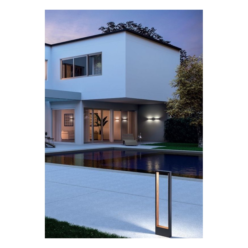 Redo 90508 - LED spoljašnje zidno svetlo WALD LED/10W/230V IP65 antracit