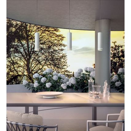 Redo 90513 - LED spoljašnja viseća svetiljka KLOU LED/9W/230V IP54 bela