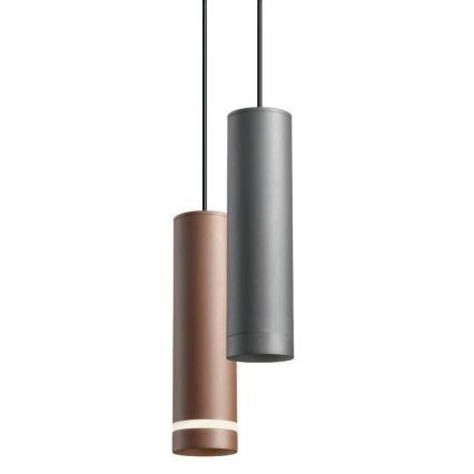 Redo 90515 - LED spoljašnja viseća svetiljka KLOU LED/9W/230V IP54 braon