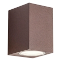 Redo 90528 - LED spoljna zidna svetiljka BRIO LED/6W/230V 3000K IP54 braon