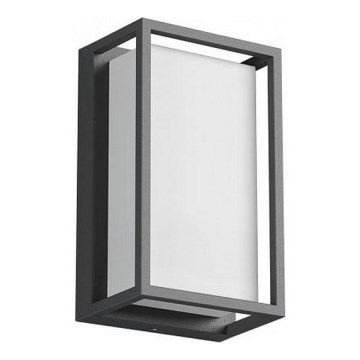 Redo 90533 - QUADRIS spoljna zidna LED svetiljka/12W/230V IP54 antracit