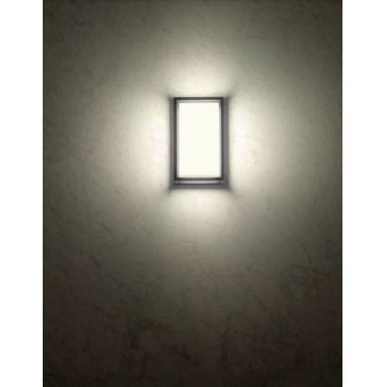 Redo 90533 - QUADRIS spoljna zidna LED svetiljka/12W/230V IP54 antracit