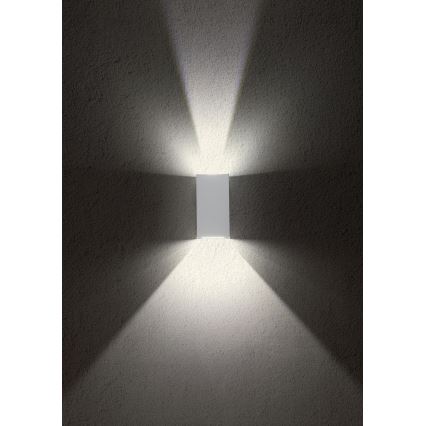 Redo 90552 - LED spoljašnje zidno svetlo VARY 2xLED/10W/230V 3000K IP54 belo