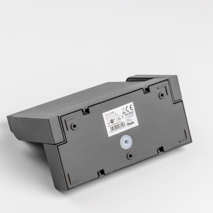 Redo 90587 - LED spoljašnja zidna svetiljka sa senzorom FLIP LED/20W/230V 3000K CRI 90 IP54 antracit