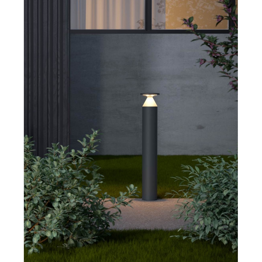 Redo 90591 - Spoljašnja LED lampa BIRO LED/12W/230V 3000K 70 cm CRI 90 IP65 antracit