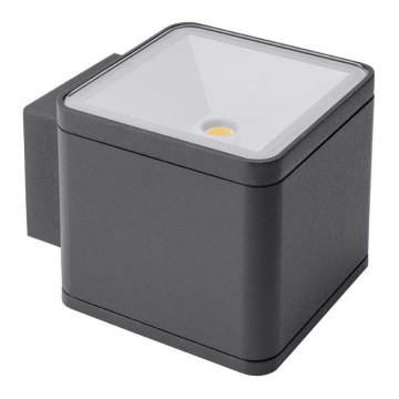 Redo 9065 - LED spoljašnje zidno svetlo BETA 2xLED/6W/230V 3000K IP54 antracit