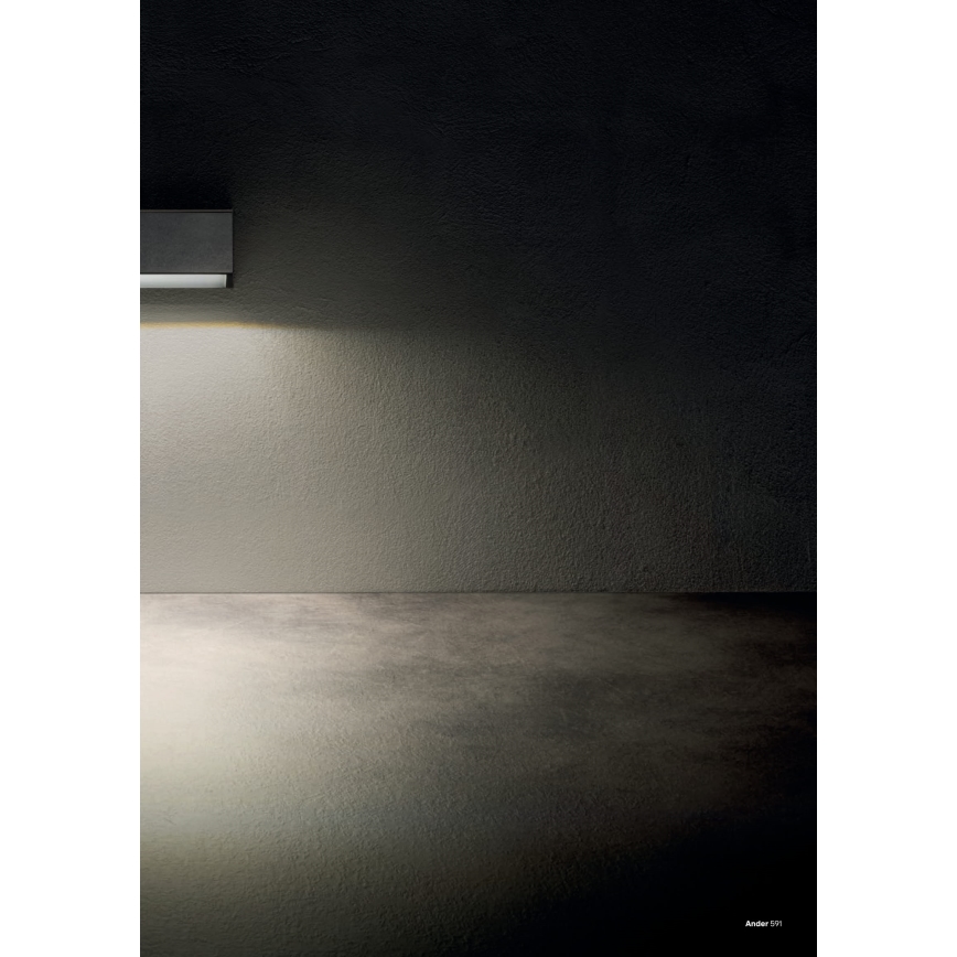 Redo 90680 - Spoljno orijentaciono svetlo ANDER LED/4W/230V 3000K IP65 antracit