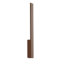 Redo 90871 - Spoljno zidno LED svetlo REFLEXA LED/6W/230V 3000K 62,1 cm CRI 90 IP54 braon