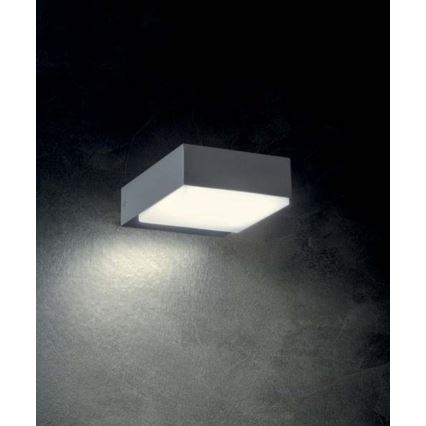 Redo 9560 - LED Spoljašnje zidno svetlo CUBE LED/7,5W/230V 3000K IP54 antracit