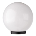 Redo 9761 - Zamenski difuzor za spoljašnje svetiljke SFERA, prečnika 20 cm, IP44, beo