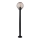 Redo 9776 - Spoljašnja lampa SFERA 1xE27/42W/230V IP44 25x125 cm braon