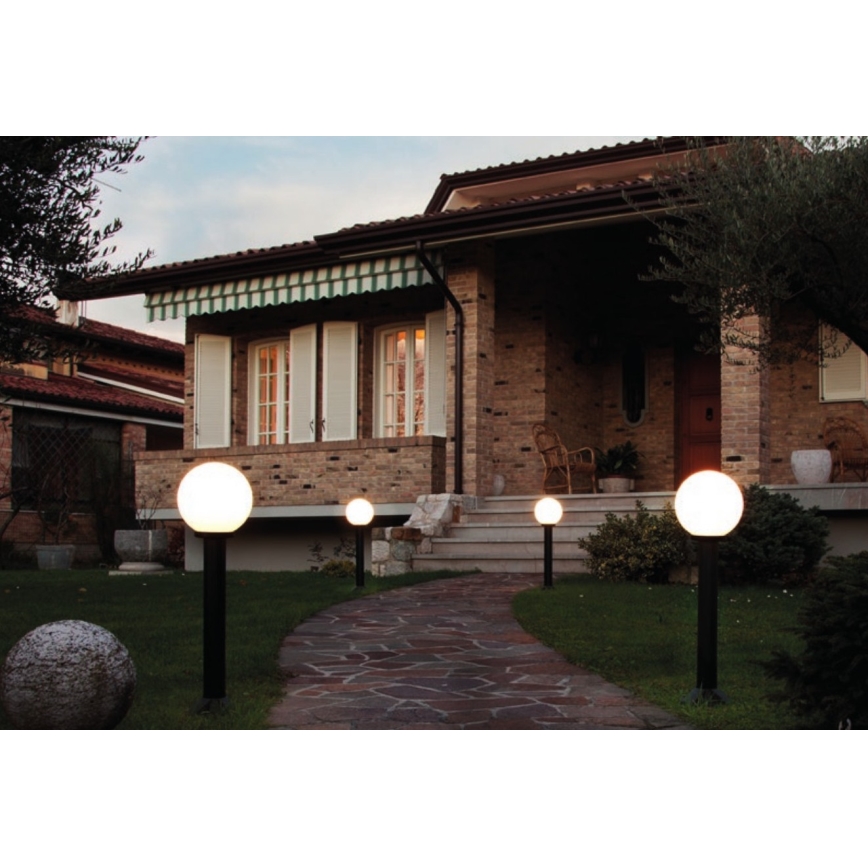 Redo 9780 - Spoljašnja lampa SFERA 1xE27/42W/230V IP44 25x75 cm bela
