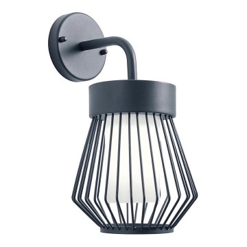Redo 9843 - Spoljna zidna lampa TITTI 1xE27/42W/230V IP44 antracit