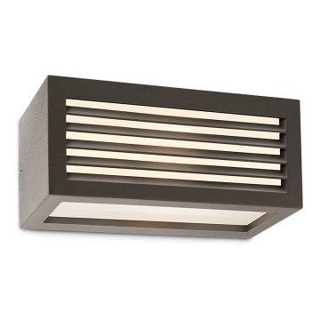 Redo 9898 - Spoljna zidna svetiljka BRICK 1xE27/23W/230V IP54