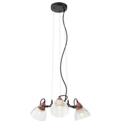Redo A01-1451 - Zamenski abažur za luster i podnu lampu RIDGE E27, proziran