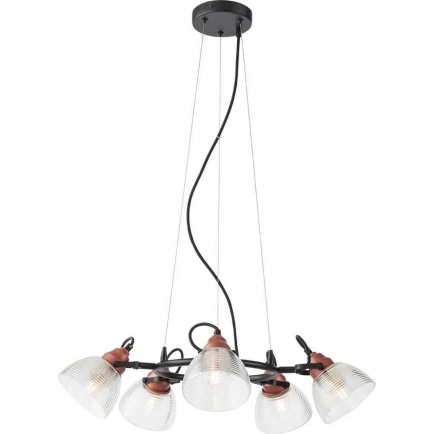Redo A01-1451 - Zamenski abažur za luster i podnu lampu RIDGE E27, proziran