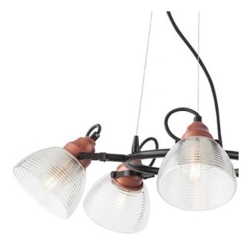Redo A01-1451 - Zamenski abažur za luster i podnu lampu RIDGE E27, proziran