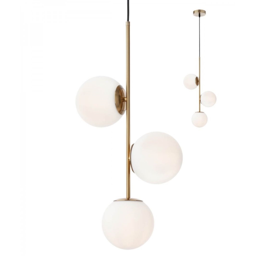 Redo A01-2623 - Rezervni abažur za luster NIVA, prečnik 15 cm, beo