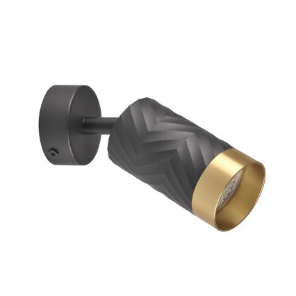 Reflektor ARRAS 1xGU10/10W/230V crna