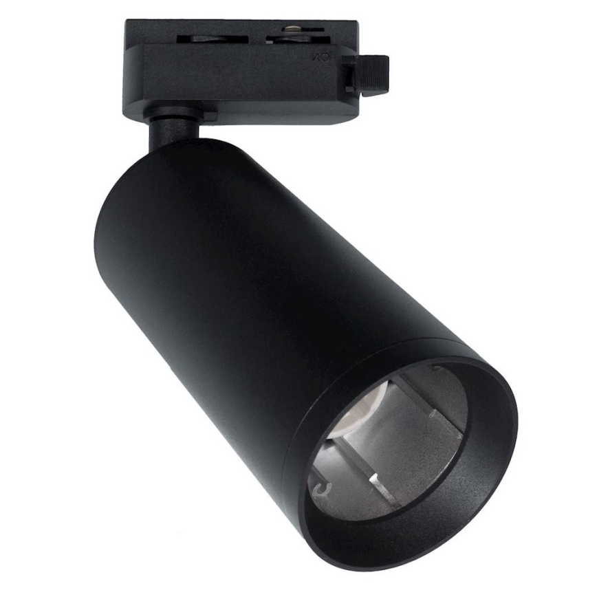 Reflektor MICA za šinski sistem 1xGU10/25W/230V, jednofazni, crni