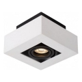 Reflektor PITA 1xGU10/30W/230V bela/crna