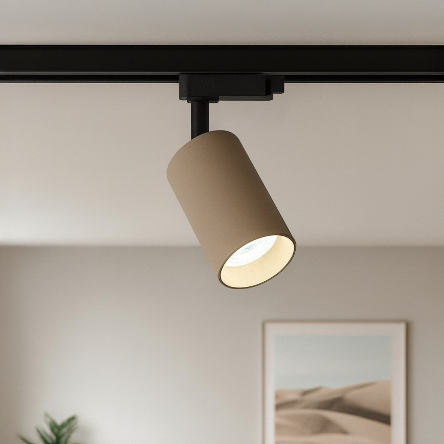 Reflektor za 1-fazni šinski sistem PIPE 1xGU10/10W/230V bež