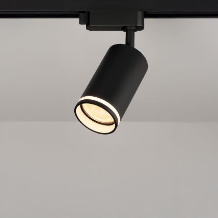Reflektor za jednofazni šinski sistem PIPE 1xGU10/10W/230V crna