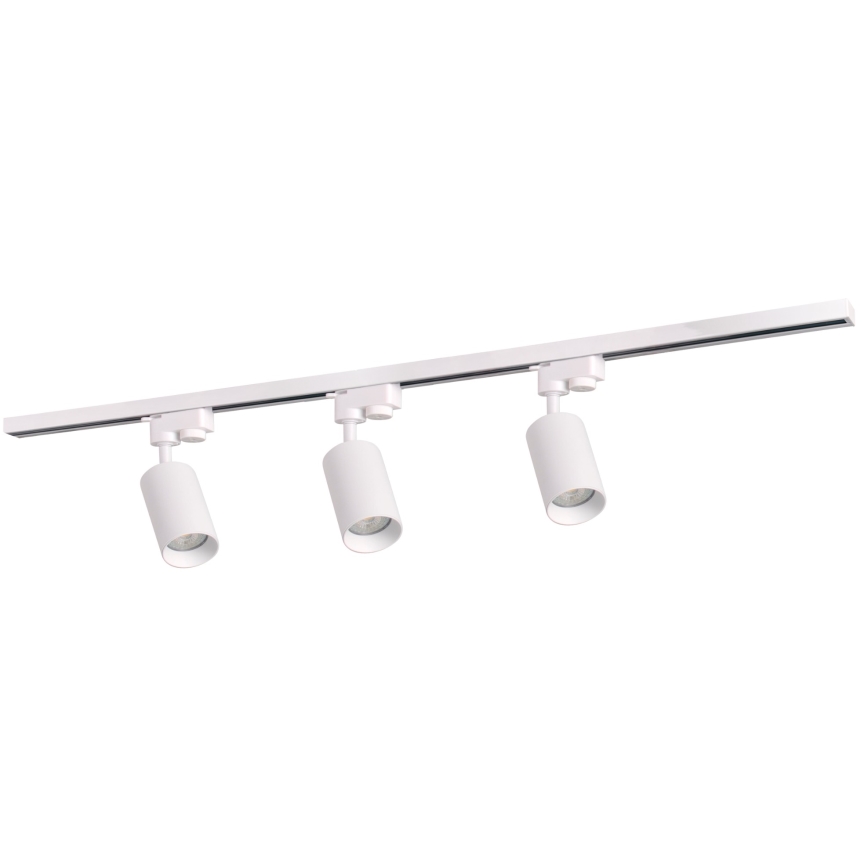 Spot za šinski sistem MARIBEL 3xGU10/10W/230V +1 m šinski sistem, bela