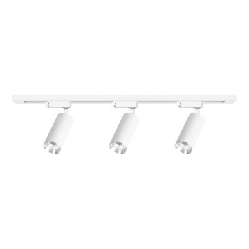 Reflektor za šinski sistem MICA 3xGU10/10W/230V bela/mat hrom