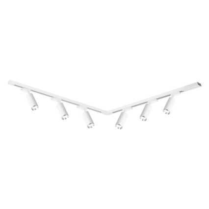 Reflektor za šinski sistem MICA 6xGU10/10W/230V bela/mat hrom