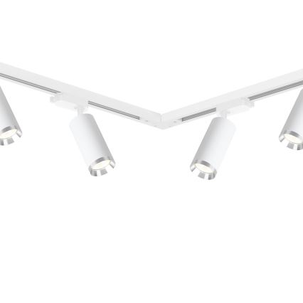 Reflektor za šinski sistem MICA 6xGU10/10W/230V bela/mat hrom