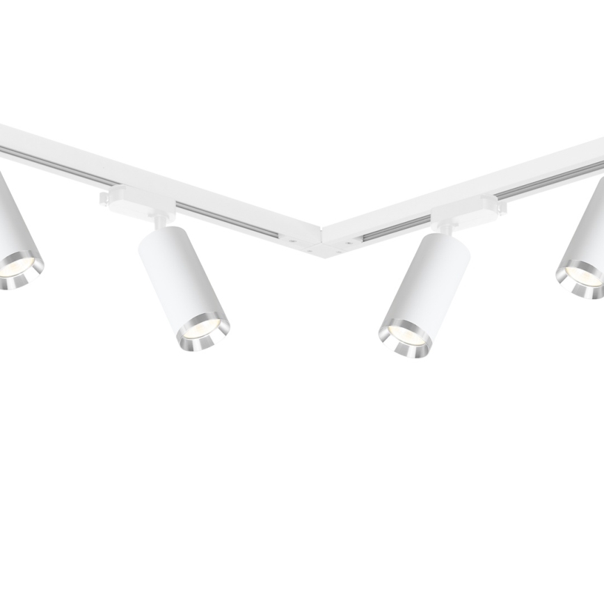 Reflektor za šinski sistem MICA 6xGU10/10W/230V bela/mat hrom
