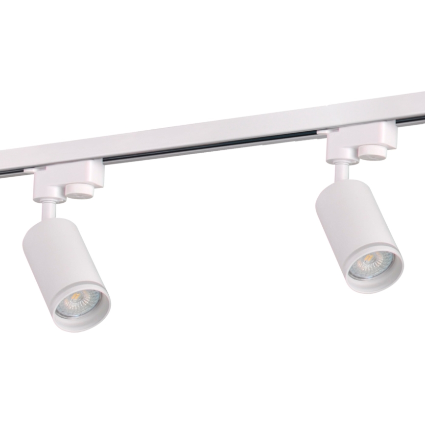 Reflektorsko svetlo za šinski sistem PARIS 3xGU10/10W/230V + 1 m šina, bela
