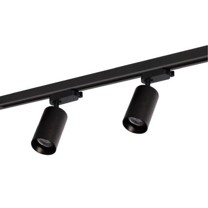 Reflektor za šinski sistem PIPE 4xGU10/10W/230V, crna
